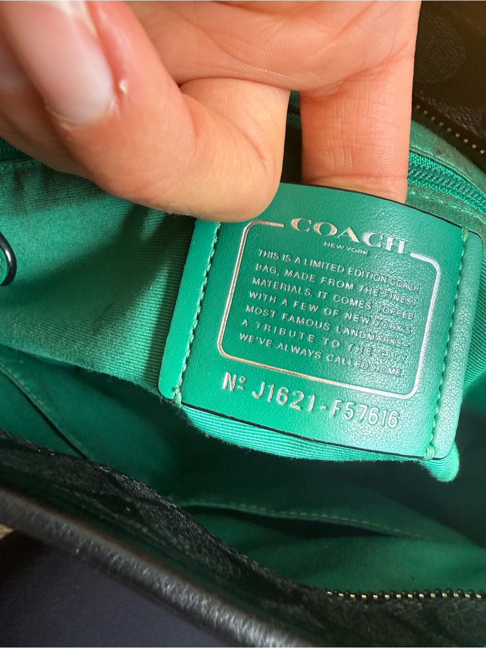 Coach NYC Skyline Zip Tote - Picture 6 of 8